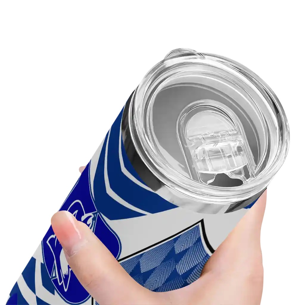 personalized-duke-blue-devils-camo-texture-blue-skinny-tumbler-high-quality.webp