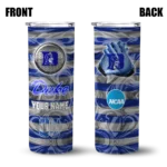 personalized-duke-blue-devils-patterned-waves-blue-skinny-tumbler-best-selling.webp