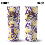 personalized-east-carolina-pirates-claw-marks-purple-white-skinny-tumbler-best-selling.webp