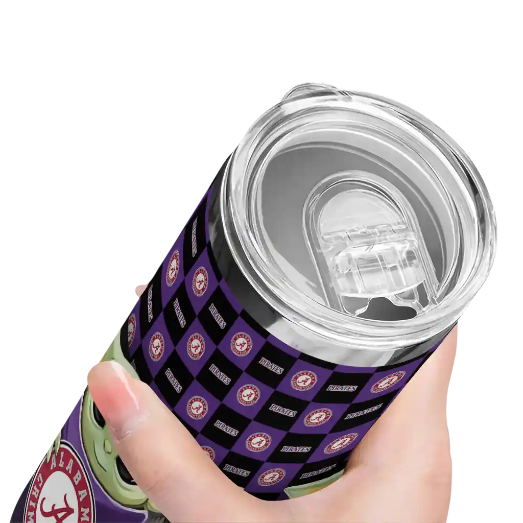 personalized-east-carolina-pirates-yoda-cozy-purple-black-skinny-tumbler-high-quality.webp