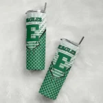 personalized-eastern-michigan-eagles-chevron-stripes-green-skinny-tumbler-best-selling.webp