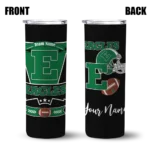 personalized-eastern-michigan-eagles-helmet-belt-green-black-skinny-tumbler-best-selling.webp