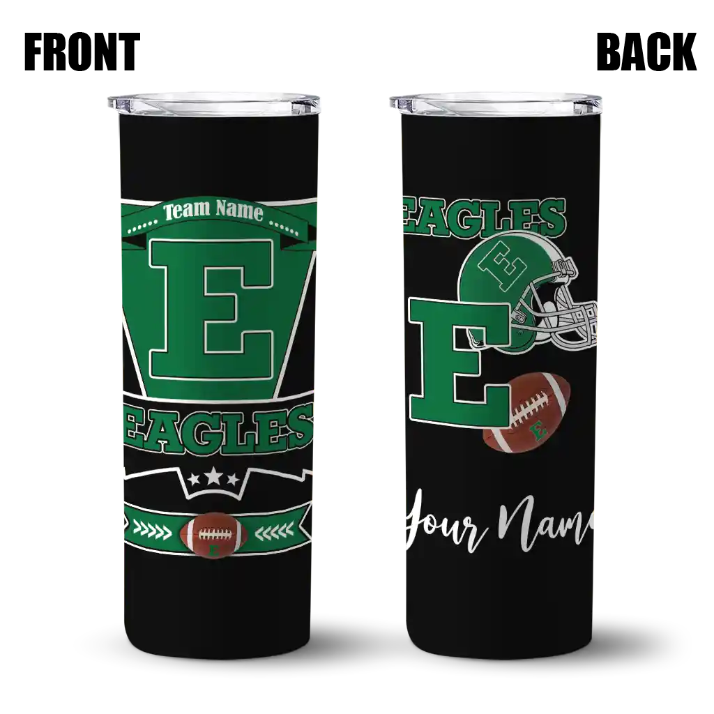 personalized-eastern-michigan-eagles-helmet-belt-green-black-skinny-tumbler-fashion-forward.webp