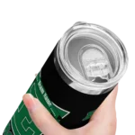 personalized-eastern-michigan-eagles-helmet-belt-green-black-skinny-tumbler-best-selling.webp