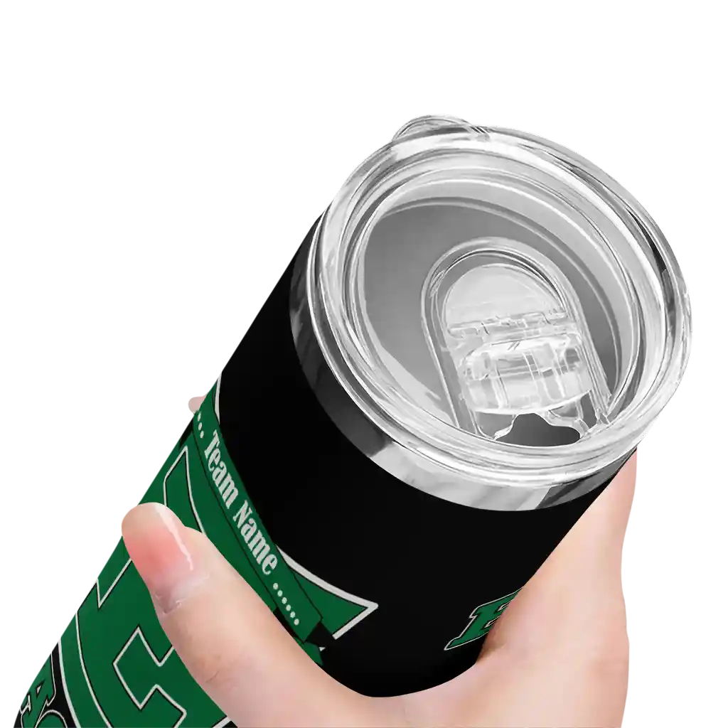personalized-eastern-michigan-eagles-helmet-belt-green-black-skinny-tumbler-high-quality.webp