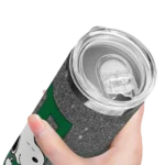 personalized-eastern-michigan-eagles-snoopy-attitude-green-skinny-tumbler-best-selling.webp