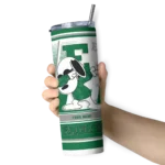 personalized-eastern-michigan-eagles-snoopy-dog-green-white-skinny-tumbler-best-selling.webp