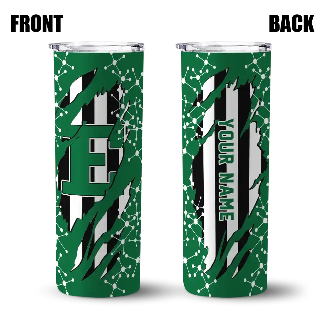 personalized-eastern-michigan-eagles-star-pop-green-black-skinny-tumbler-fashion-forward.webp