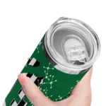 personalized-eastern-michigan-eagles-star-pop-green-black-skinny-tumbler-best-selling.webp