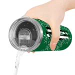 personalized-eastern-michigan-eagles-star-pop-green-black-skinny-tumbler-best-selling.webp