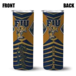 personalized-fiu-panthers-camo-texture-blue-skinny-tumbler-best-selling.webp