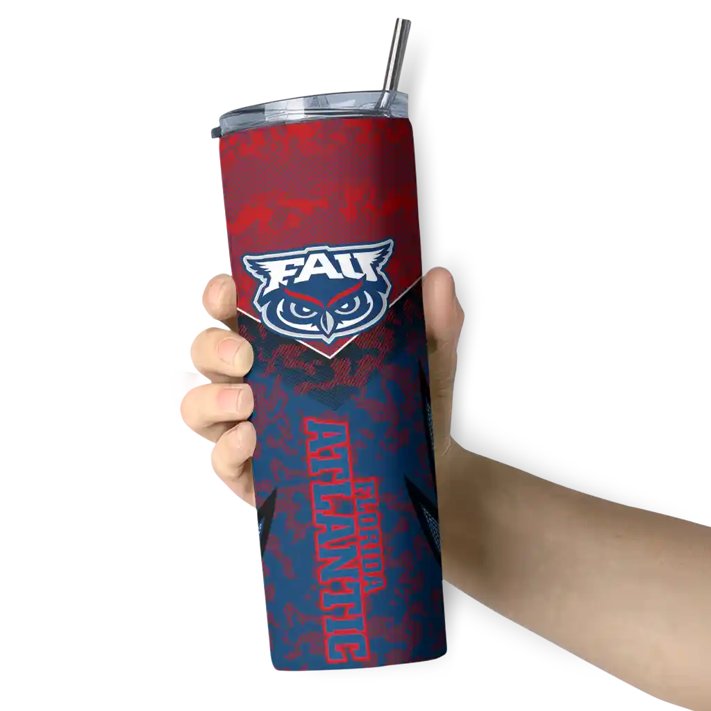 personalized-florida-atlantic-owls-spiral-burst-print-blue-skinny-tumbler-premium-grade.webp