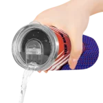 personalized-florida-gators-chevron-stripes-blue-skinny-tumbler-best-selling.webp