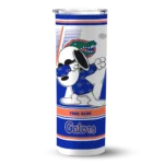 personalized-florida-gators-snoopy-dog-blue-white-skinny-tumbler-best-selling-1.webp
