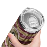 personalized-florida-state-seminoles-patterned-waves-garnet-skinny-tumbler-best-selling.webp