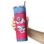 personalized-fresno-state-bulldogs-pixel-fade-red-skinny-tumbler-best-selling.webp