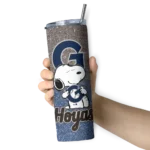 personalized georgetown hoyas snoopy attitude blue skinny tumbler best selling 1.webp