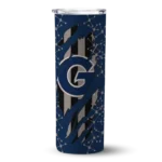 personalized-georgetown-hoyas-star-pop-blue-black-skinny-tumbler-best-selling.webp