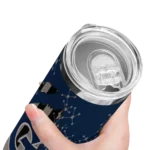 personalized-georgetown-hoyas-star-pop-blue-black-skinny-tumbler-best-selling.webp