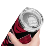 personalized-georgia-bulldogs-camo-texture-red-skinny-tumbler-best-selling.webp