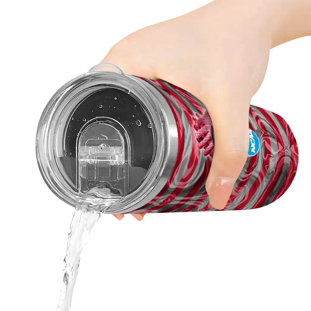 personalized-georgia-bulldogs-patterned-waves-red-skinny-tumbler-latest-model.webp