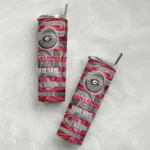 personalized-georgia-bulldogs-patterned-waves-red-skinny-tumbler-best-selling-1.webp