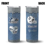 personalized-georgia-southern-eagles-pixel-fade-blue-skinny-tumbler-best-selling-1.webp