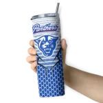 personalized-georgia-state-panthers-chevron-stripes-blue-skinny-tumbler-best-selling.webp