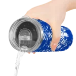 personalized-georgia-state-panthers-metallic-grid-blue-skinny-tumbler-best-selling.webp