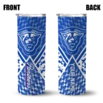 personalized-georgia-state-panthers-monogram-burst-blue-white-skinny-tumbler-best-selling.webp