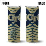 personalized-georgia-tech-yellow-jackets-camo-texture-gold-skinny-tumbler-best-selling.webp