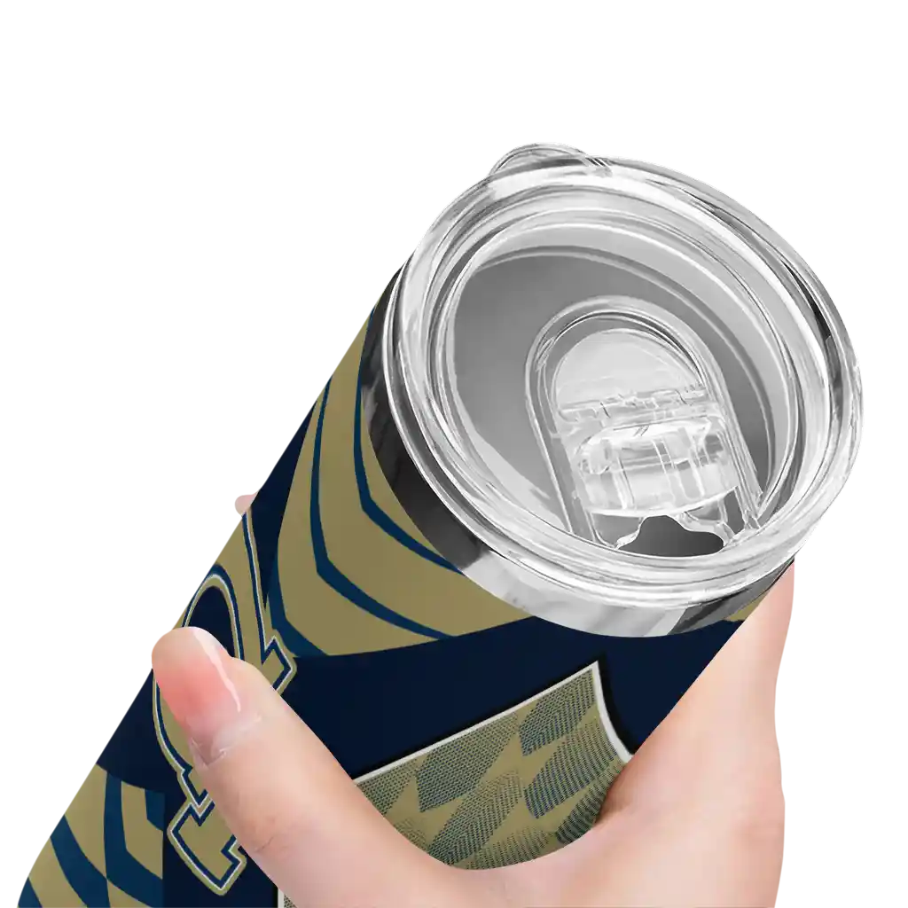 personalized-georgia-tech-yellow-jackets-camo-texture-gold-skinny-tumbler-high-quality.webp
