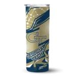 personalized-georgia-tech-yellow-jackets-helmet-clash-gold-skinny-tumbler-best-selling.webp