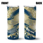 personalized-georgia-tech-yellow-jackets-helmet-clash-gold-skinny-tumbler-best-selling.webp