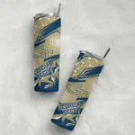 personalized-georgia-tech-yellow-jackets-helmet-clash-gold-skinny-tumbler-best-selling.webp