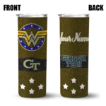 personalized-georgia-tech-yellow-jackets-star-cluster-gold-skinny-tumbler-best-selling-1.webp