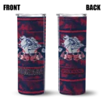 personalized-gonzaga-bulldogs-chevron-patch-blue-skinny-tumbler-best-selling.webp
