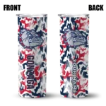 personalized-gonzaga-bulldogs-claw-marks-blue-white-skinny-tumbler-best-selling.webp