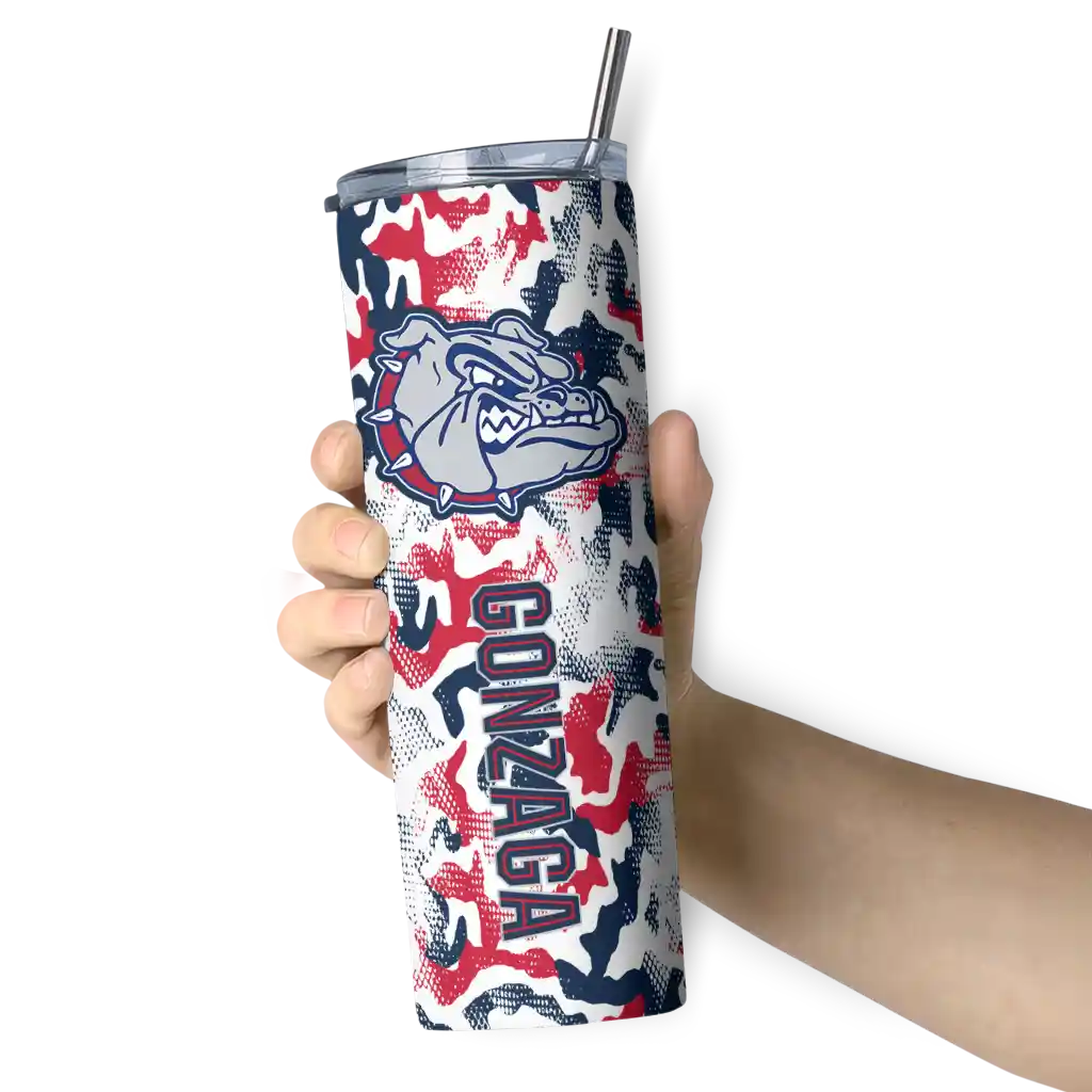 personalized-gonzaga-bulldogs-claw-marks-blue-white-skinny-tumbler-premium-grade.webp