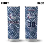 personalized-gonzaga-bulldogs-zipper-leopard-blue-skinny-tumbler-best-selling.webp