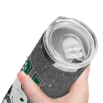 personalized hawaii rainbow warriors snoopy attitude green skinny tumbler best selling 1 2.webp