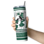personalized-hawaii-rainbow-warriors-snoopy-dog-green-white-skinny-tumbler-best-selling-2.webp