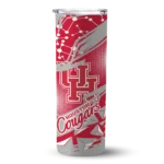 personalized-houston-cougars-helmet-clash-red-skinny-tumbler-best-selling.webp