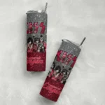 personalized-houston-cougars-kiss-band-gray-skinny-tumbler-best-selling.webp