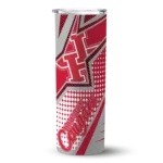 personalized-houston-cougars-web-stripes-red-white-skinny-tumbler-best-selling.webp