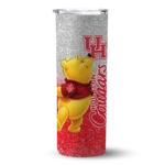 personalized-houston-cougars-winnie-the-pooh-red-gray-skinny-tumbler-best-selling.webp