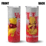 personalized-houston-cougars-winnie-the-pooh-red-gray-skinny-tumbler-best-selling.webp