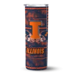 personalized-illinois-fighting-illini-chevron-patch-blue-skinny-tumbler-best-selling.webp