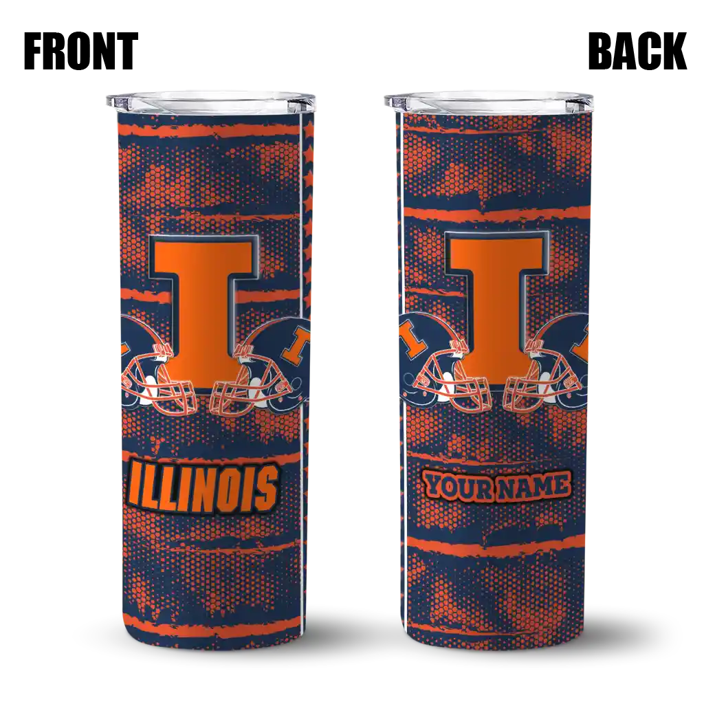 personalized-illinois-fighting-illini-chevron-patch-blue-skinny-tumbler-fashion-forward.webp