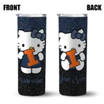 personalized-illinois-fighting-illini-hello-kitty-blue-black-skinny-tumbler-best-selling-2.webp
